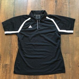 ADIDAS black/white sports tee shirt